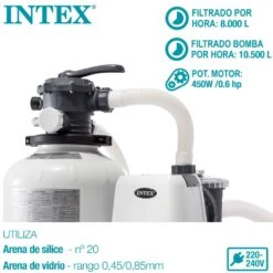 Depuradora Arena INTEX Krystal Clear 10.500 Litros/hora 0,60 Hp -OUTSUNNY TIENDA b9b7f365742575735d598f8d0620bc181393c71c 191091a2309b4173996317711279663d