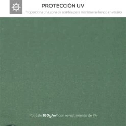 Outsunny Techo De Reemplazo 3X3 Metros Para Carpa Pabellon Toldo Eventos Y Bodas Verde Esmeralda -OUTSUNNY TIENDA ba4e15b3cfe40e8f0e663521bfa31c8099e56737 d0c3ce84932f4a099fe0a13f87630b80