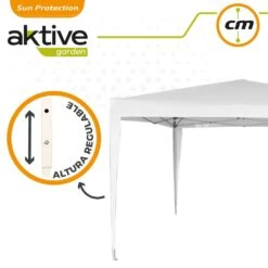 Cenador Plegable Blanco Poliéster UV50 300x300x240/250 Cm Aktive 14 Cenador Plegable Blanco Poliéster UV50 300x300x240/250 Cm Aktive -OUTSUNNY TIENDA ba6a50332e30b61aaf00b6c7193760a1b6bc72c1 10e3258b7a9049f3b343c28ab1f81990