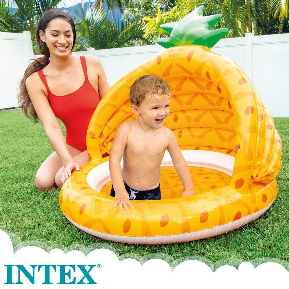 Piscina Infantil Hinchable Con Toldo Piña INTEX 4 Piscina Infantil Hinchable Con Toldo Piña INTEX - Imagen 2