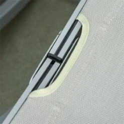 Outsunny 2 Tumbonas Plegables En Forma De S Ergonómica Con Marco De Aluminio Texteline Para Piscina Patio Jardín Terraza 165x61x63 Cm Beige -OUTSUNNY TIENDA bb1c23d4081ca2dff2f30aa0e35dc19e813bb9b3 424e069ef091422b9d57aa9984eb23ca