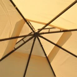 Outsunny Cenador De Jardín 3x3m Gazebo Con Doble Techo 4 Cortinas Laterales Mejor Ventilación Exterior Espacioso Para Fiesta Eventos Barbacoa Beige -OUTSUNNY TIENDA bc190c68f6d08f2d1d5928f7336e9e59d4dfaa19 f55dcf5b414345c988b029ae7a26fa62