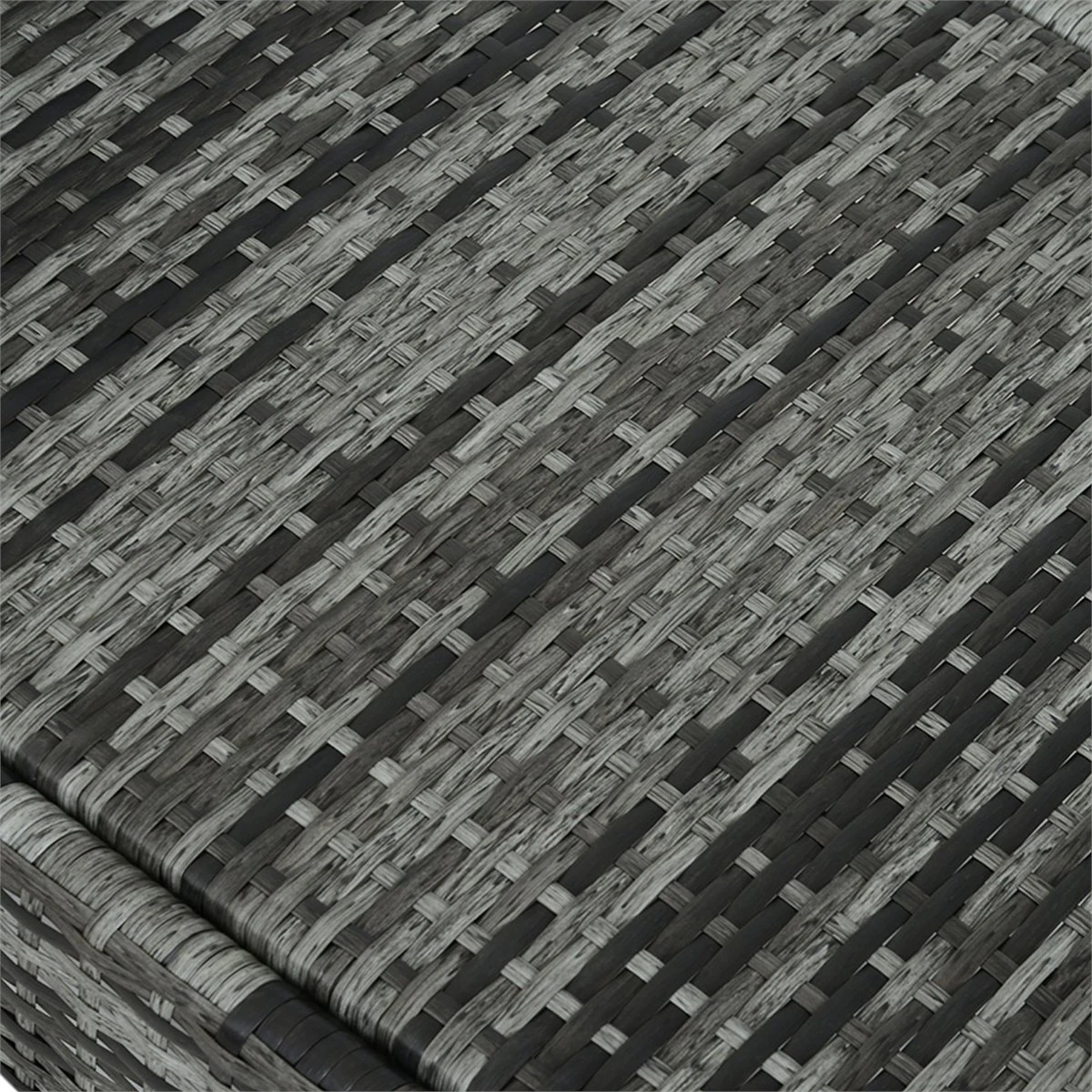 Outsunny Conjunto De 2 Tumbonas De Ratán De Jardín Chaise Longue Con Respaldo Ajustable En 5 Posiciones Cojines Acolchados Reposacabezas Y 2 Ruedas 200x73x72-103 Cm Gris 11 Outsunny Conjunto De 2 Tumbonas De Ratán De Jardín Chaise Longue Con Respaldo Ajustable En 5 Posiciones Cojines Acolchados Reposacabezas Y 2 Ruedas 200x73x72-103 Cm Gris - Imagen 9