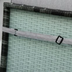 Outsunny Conjunto De 2 Cojines Para Tumbona De Exterior 183x55x7 Cm Desenfundables Lavables Y Acolchados Almohadillas De Algodón Para Sillas De Jardín Terraza Balcón Gris -OUTSUNNY TIENDA bc86770c7294ef27b1e19f2d36cf69efb4e7d826 0d9d126cf92c44239ac3141f1fba1538