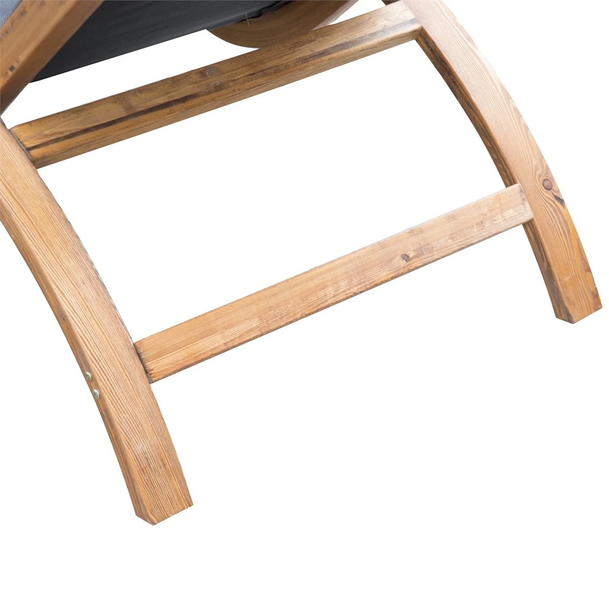 Outsunny Tumbona Hamaca 161x72x68cm Jardin Terraza Playa Piscina Patio Hotel Madera Negro 9 Outsunny Tumbona Hamaca 161x72x68cm Jardin Terraza Playa Piscina Patio Hotel Madera Negro - Imagen 7