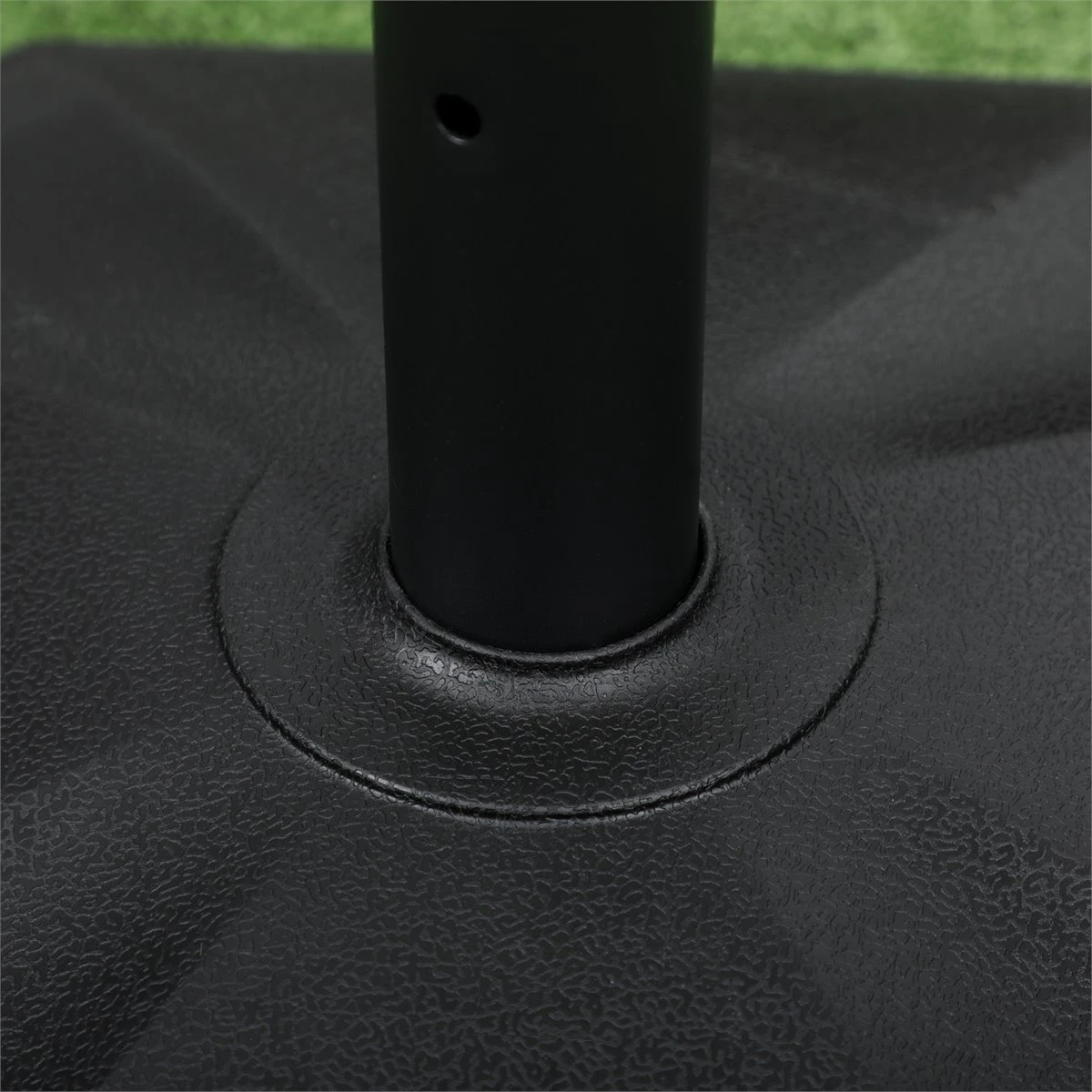 Outsunny Base De Sombrilla Peso 18 Kg Soporte Para Parasol De Cemento Para Mástil De Ø32/34/38 Mm Pie De Parasol Para Jardín Balcón 46x46x39 Cm Negro 9 Outsunny Base De Sombrilla Peso 18 Kg Soporte Para Parasol De Cemento Para Mástil De Ø32/34/38 Mm Pie De Parasol Para Jardín Balcón 46x46x39 Cm Negro - Imagen 7