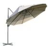 Outsunny Sombrilla Doble Parasol Grande Inclinable Para Jardín Con Manivela Abrir Y Cerrar Fácilmente 12 Varillas De Acero Ofrece Una Alta Estabilidad 270x440x250 Cm Marrón Y Negro