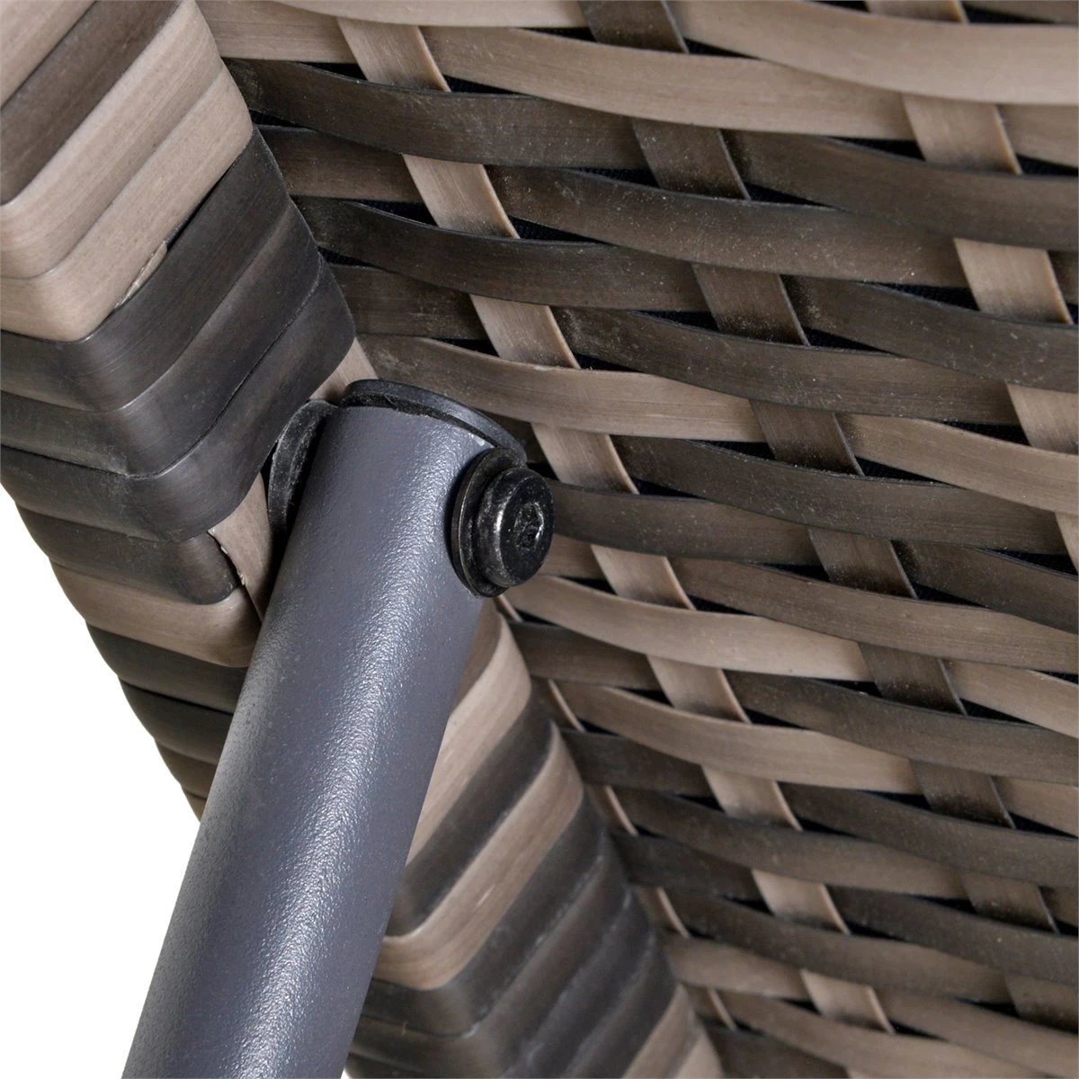 Outsunny Conjunto De 2 Tumbonas De Ratán De Jardín Con Cojines Acolchados Respaldo Ajustable En 5 Posiciones 2 Ruedas Y Tela Extraíble Lavable 67x196x51 Cm Gris 10 Outsunny Conjunto De 2 Tumbonas De Ratán De Jardín Con Cojines Acolchados Respaldo Ajustable En 5 Posiciones 2 Ruedas Y Tela Extraíble Lavable 67x196x51 Cm Gris - Imagen 8