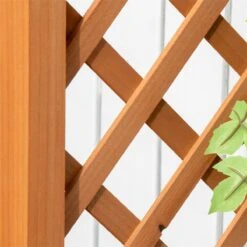 Outsunny Jardinera Enrejado Con Arco Macetero Con Soporte Para Trepadoras Cultivos Plantas Flores Decoración En Jardín Terraza Balcón 83x36x152 Cm Natural -OUTSUNNY TIENDA c0d3ba07b861a044807ae28833f50f549359c02e 3420cbe3c4c1423c80e0984a2edfb7ac