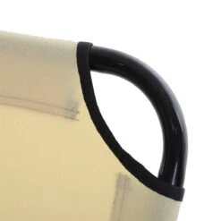 Outsunny Tumbona Plegable Reclinable Con Ángulo Ajustable De 5 Posiciones Para Jardín Exterior Piscina Terraza Camping Carga 120 Kg 190x56x28 Cm Beige -OUTSUNNY TIENDA c1d18b0eadc19a90650887ba9feb5bda31fc5d76 509ff4f7f60a43f88a187ad3949a96cd