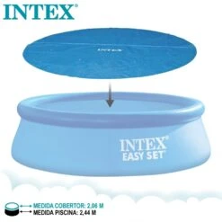 Cobertor Solar INTEX Piscinas Redondas Ø244 Cm -OUTSUNNY TIENDA c1f393e5aff0713f3dd41eb473f06cb9c67a70de 79258323202b4721a45172ce67293eea