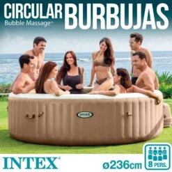 Spa Burbujas INTEX Para 8 Personas 1.339 Litros -OUTSUNNY TIENDA c2db6c4b11b0ee0a51cf0b22344ed8c19cb84a6d 46d84b200bac418bb86fac6a5af4e6d5