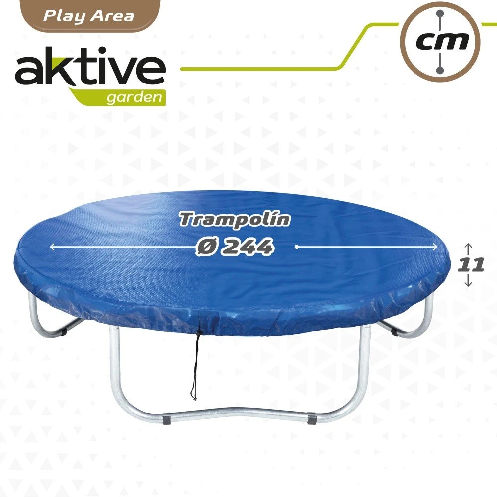 Protector Cama Elástica Aktive Waterproof Y Protección UV 8 Protector Cama Elástica Aktive Waterproof Y Protección UV - Imagen 6