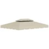 Outsunny Techo De Repuesto Para Cenador Con Doble Techo 3,9x2,9 M Cubierta De Repuesto Para Pabellón Gazebo Exterior Con 8 Orificios De Drenaje Beige -OUTSUNNY TIENDA c76072202bb9865104988a78852235a2644b6ebf a1fe2e6e243b47b8a6722d4c84a051e6