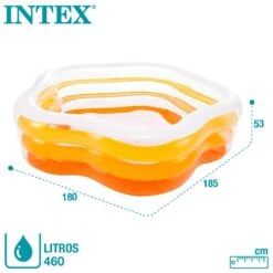 Piscina Hinchable INTEX Forma Estrella 185x180x53 Cm - 460 L -OUTSUNNY TIENDA c7c469eaeb41600dc8b6487464d515614b8b21b6 17b87d17b30c463ba1992dc69ef83306
