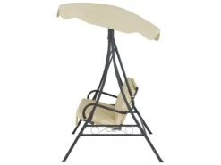 Columpio De Jardín De 3 Plazas En Beige GARBO -OUTSUNNY TIENDA ca9b707c9d8f67225c718e9180fbd58bc5e75067 9559263259ce4e868398fdc4286132e0