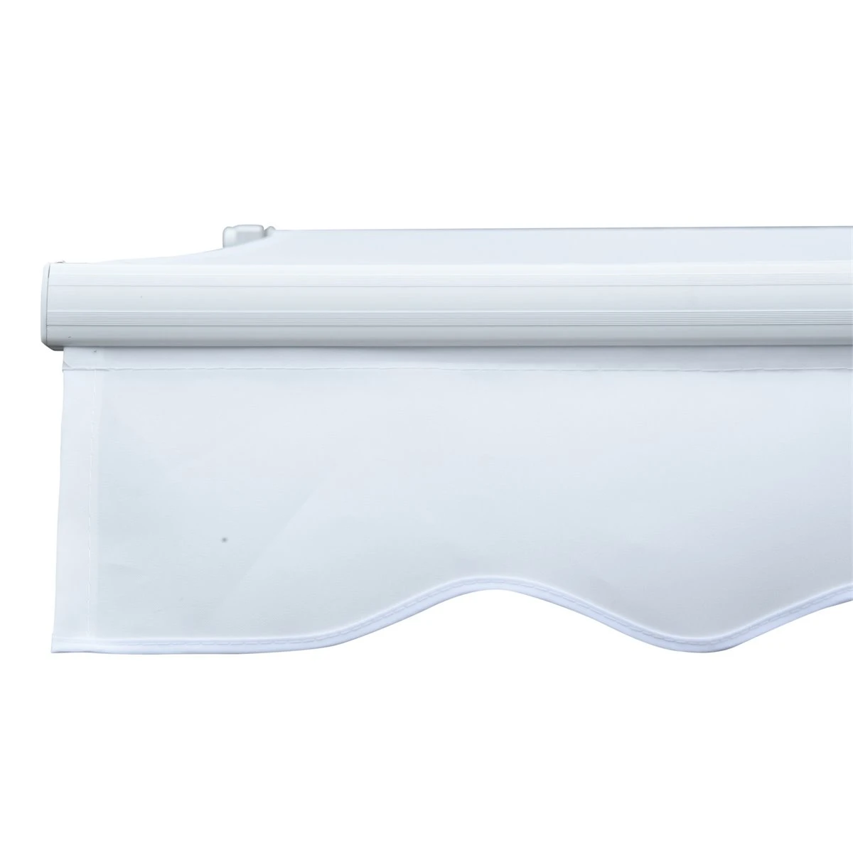 Outsunny Toldo Manual Plegable De Aluminio Ángulo Ajustable Con Manivela Para Exterior Balcón Jardín Terraza 3x2,5m Blanco 7 Outsunny Toldo Manual Plegable De Aluminio Ángulo Ajustable Con Manivela Para Exterior Balcón Jardín Terraza 3x2,5m Blanco - Imagen 5