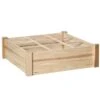 Outsunny Huerto Urbano De Madera Cuadrada 90x90x28 Cm Con 9 Compartimentos Extraíbles Arriate De Jardín Para Cultivos Plantas Flores Natural -OUTSUNNY TIENDA cc6eec53a8dd2480c8401aceaac5ee26168295d0 9f3a4610013e443c8a68e65ece349088