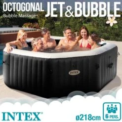 Spa Hinchable Octogonal Con Burbujas Y Jets 1.098 Litros INTEX -OUTSUNNY TIENDA cd9666a71a5e9c4ad67cf72c58ebea6deef5952d df8c844e66ac43ac965e88a998189274