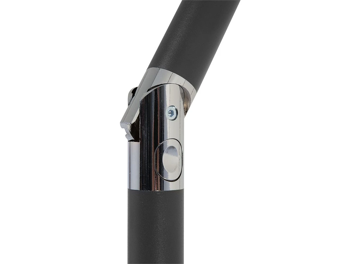 Sombrilla De Jardín De Poliéster Gris Claro 270 Cm VARESE 12 Sombrilla De Jardín De Poliéster Gris Claro 270 Cm VARESE - Imagen 10