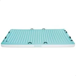 Manta Flotante Hinchable C/portabebidas Y Asas De Agarre 183x310x18 Cm INTEX