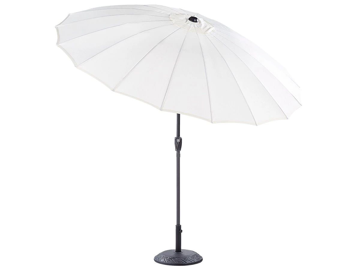 Sombrilla De Poliéster Beige Claro/negro 255 Cm BAIA 6 Sombrilla De Poliéster Beige Claro/negro 255 Cm BAIA - Imagen 4