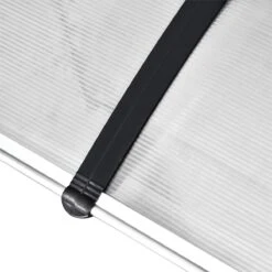 Outsunny Tejadillo De Protección Contra Sol Y Lluvia Para Puertas Ventanas Marquesina De Techo Diseño Moderno Aleación De Aluminio Duradero 90x295x23,5 Cm Transparente -OUTSUNNY TIENDA cfbaf5d126f9cde6ea86f97ce8a4613c718f23eb 38081e45ed3e4a2f999b27d18230b4e8