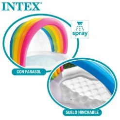 Piscina Hinchable Infantil Arcoíris Con Pulverizador INTEX 142X119X84 Cm 11 Piscina Hinchable Infantil Arcoíris Con Pulverizador INTEX 142X119X84 Cm -OUTSUNNY TIENDA d2eec0337a93fa8f792c0aaae0113e0c09542237 c4b459e71bd7440aa5c3b739788c507e