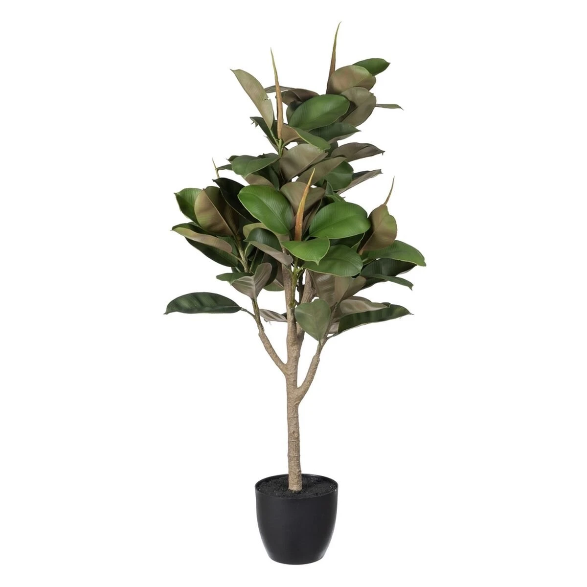 Planta Decorativa 134 Cm Verde PVC Roble 3 Planta Decorativa 134 Cm Verde PVC Roble