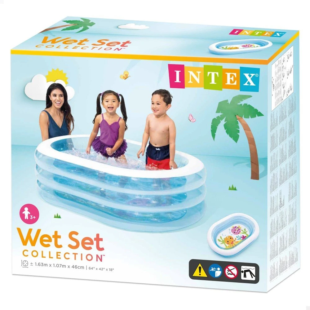 Piscina Hinchable INTEX My Sea Friends 163x107x46 Cm - 230 Litros 5 Piscina Hinchable INTEX My Sea Friends 163x107x46 Cm - 230 Litros - Imagen 3