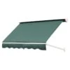 Outsunny Toldo De Ventana Toldo Manual De Aluminio Retráctil Para Exterior Toldo De Balcón Ángulo Ajustable Impermeable Tela De Poliéster 180x70cm Verde -OUTSUNNY TIENDA d8ae6bea7f642958e03f5d1b01927158eefe4b45 3f111c3960844e7283337312888b4054