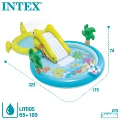 Centro De Juegos Acuático INTEX Con Tobogán -OUTSUNNY TIENDA d9544acc2a6b16ebc1cada5a62115c30d68b84c0 bf19e872874a4640b4b7c854c67a920f