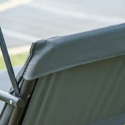 Outsunny Columpio Balancín De Jardín Exterior De 3 Plazas Con Cojín Techo Ajustable Y Marco De Acero Para Balcón Terraza Patio Carga Máx. 200 Kg 172x110x153 Cm Gris -OUTSUNNY TIENDA da854b30a61c9d16f952364860846b52c45cae83 256909a86b4a49438ee9acadef1c4f14