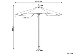 Sombrilla De Poliéster Azul Marino/madera Oscura 270 Cm TOSCANA 11 Sombrilla De Poliéster Azul Marino/madera Oscura 270 Cm TOSCANA -OUTSUNNY TIENDA dbceff1757370d6d7d5acc1be935827a27a393cb e2b90414c0b04ed5ad61dc663bbf3d3e