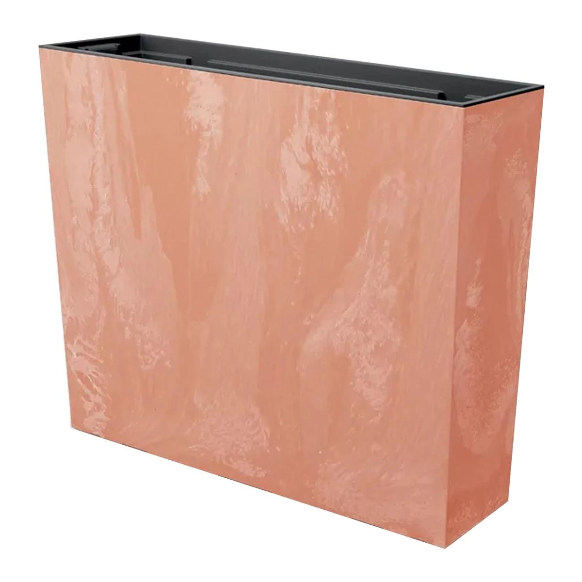 Prosperplast Jardinera Para Balcón Urbi Case Beton Effect , Con Depósito, Dimensiones (Mm) 580X180X498, Color Terracota 3 Prosperplast Jardinera Para Balcón Urbi Case Beton Effect , Con Depósito, Dimensiones (Mm) 580X180X498, Color Terracota