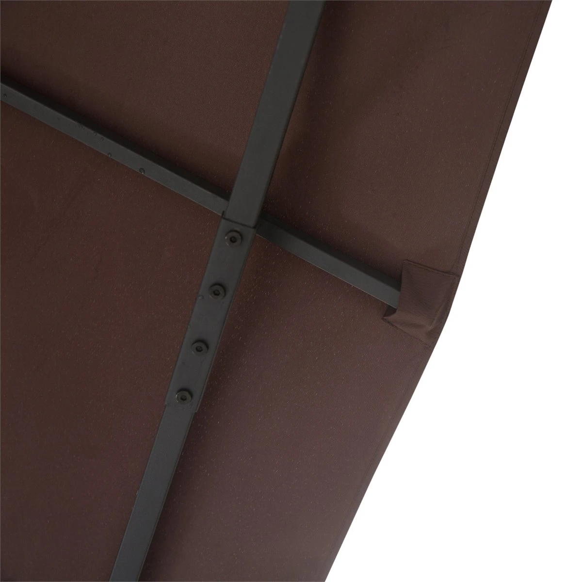 Outsunny Techo De Repuesto 2.98x2.95 M Para Cenador De Jardín Cubierta De Repuesto De Gazebo Pabellón Exterior Con 8 Orificios De Drenaje Y Ventilación Café 13 Outsunny Techo De Repuesto 2.98x2.95 M Para Cenador De Jardín Cubierta De Repuesto De Gazebo Pabellón Exterior Con 8 Orificios De Drenaje Y Ventilación Café - Imagen 11