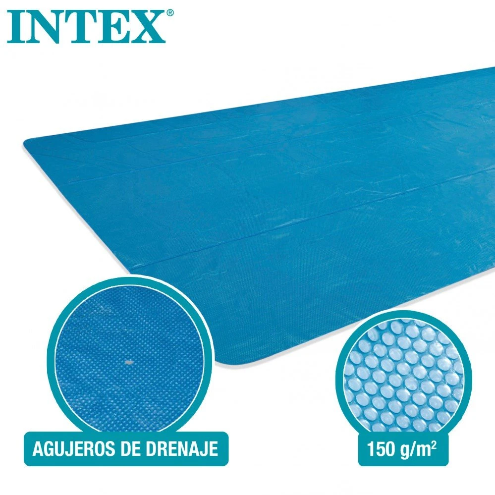 Cobertor Solar INTEX Piscinas Rectangulares 975x488 Cm 6 Cobertor Solar INTEX Piscinas Rectangulares 975x488 Cm - Imagen 4