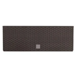 Prosperplast Jardinera Para Balcón Rato Case , Dimensiones (Mm) 580X180X195, Color Ocre Oscuro