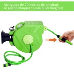 Outsunny Carrete Para Manguera Soporte Mural Portamanguera 20m Roll-up Automático Con Pistola De Pulverización Base De Pared Conector De Manguera Para Jardín Terraza 18 Outsunny Carrete Para Manguera Soporte Mural Portamanguera 20m Roll-up Automático Con Pistola De Pulverización Base De Pared Conector De Manguera Para Jardín Terraza -OUTSUNNY TIENDA e739d795cb798d96d34e1059b60a82c5cd0d9053 f0ac5c2a8cf1492c9e2b7f1638259788