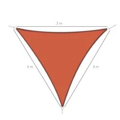 Outsunny Toldo Vela Color Naranja Sombrilla Parasol Triangulo Tela De Poliéster 160g/㎡ Jardin Playa Camping Sombra (varios Colores Y Medidas), Medida 3x3x3 Metros, Color Naranja -OUTSUNNY TIENDA ea4549578cc9176029f54fbfacee3b648e2b01cf 493b1d48530f45a7a0bf0377476faac0