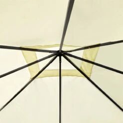 Outsunny Carpa 3x3x2.6m Cenador Jardin Marco De Acero Y 4 Paraviento Lateral Color Crema -OUTSUNNY TIENDA ea63168b4ada9cc6d2f6e18a5ee464d461e4f9b4 c529c2e6920e4c939282b1cf6a2dbf0b