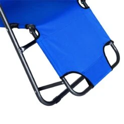 Outsunny Tumbona Reclinable Y Plegable Con Respaldo Ajustable Reposabrazos Almohada Y Reposapiés Para Jardín Terraza Carga 136 Kg 153x60x29 Cm Azul -OUTSUNNY TIENDA ec7adfbc02e39b4d8a00e27d5af671eb9937dec0 77a2615864c6405b821e7c19e8f3d322
