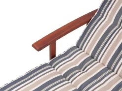 Tumbona De Jardín Madera Con Ruedas Cojín Rayas Azul Beige TOSCANA -OUTSUNNY TIENDA ec7f073392dee7d7b8a32aba7e3aafb04810949e 92bd596587aa42c581bd2363d56ff690