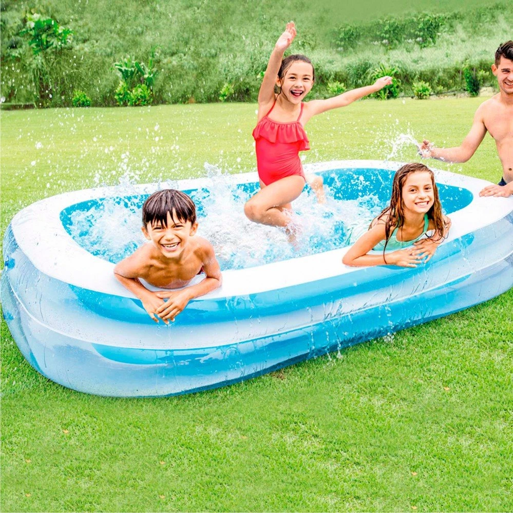 Piscina Hinchable INTEX Rectangular 262x175x56 Cm - 770 L 4 Piscina Hinchable INTEX Rectangular 262x175x56 Cm - 770 L - Imagen 2