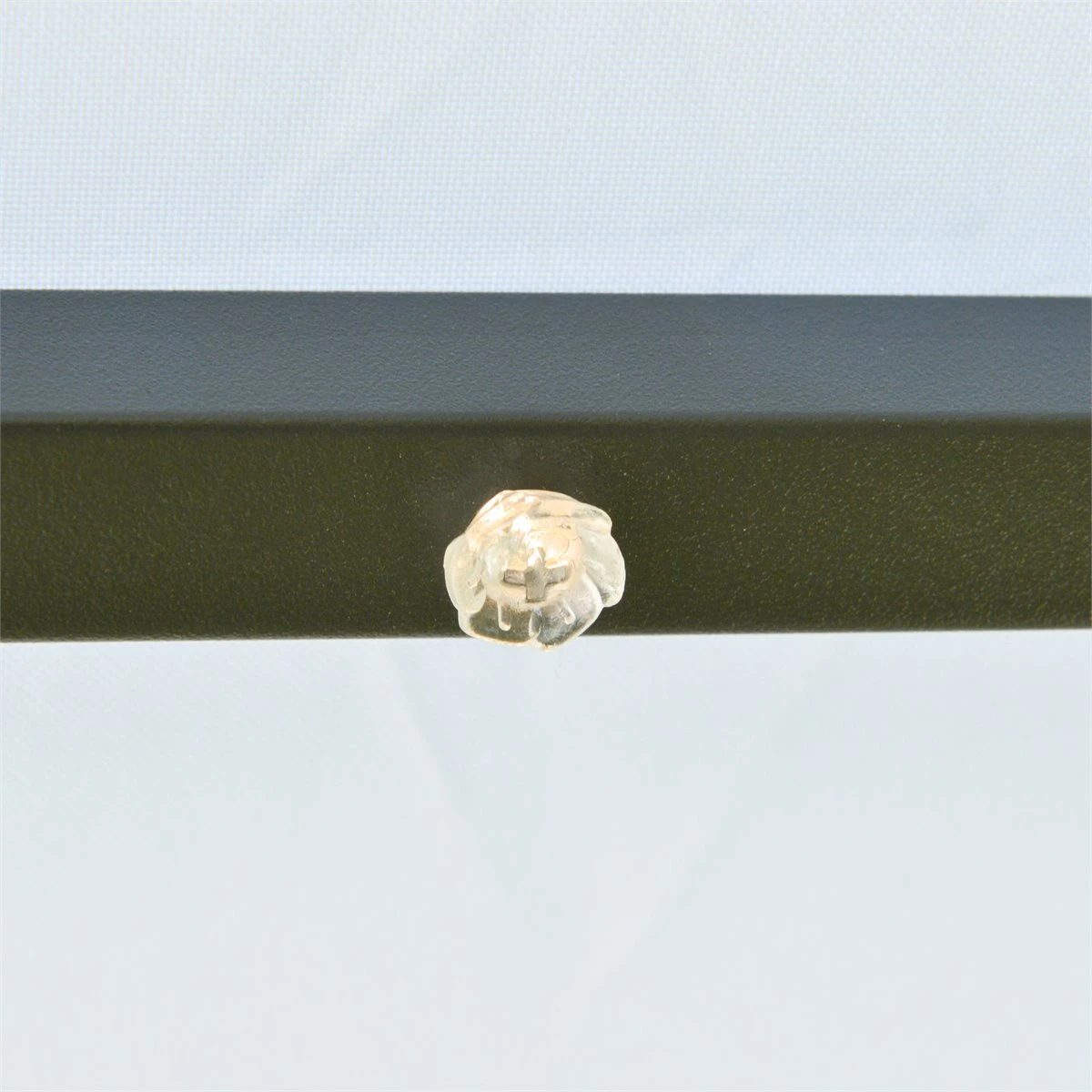 Outsunny Carpa De Jardín 4x3 M Cenador Con Doble Techo 6 Cortinas Laterales Luz LED Con Panel Solar Para Patio Terraza Color Crema 10 Outsunny Carpa De Jardín 4x3 M Cenador Con Doble Techo 6 Cortinas Laterales Luz LED Con Panel Solar Para Patio Terraza Color Crema - Imagen 8