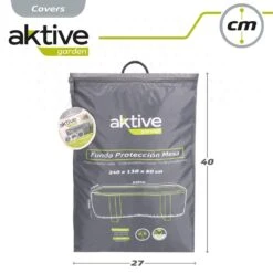 Funda Protectora Para Mesa De Jardín 240x130x60 Cm Aktive Garden -OUTSUNNY TIENDA ed7b7410c7a2e9022858f200c4d1a3990dff16f2 b39b80bef13b4f1d80be627c20acb0e9
