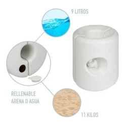 Pack 4 Soportes Blancos Para Carpas 25x25x25 Cm Aktive Garden -OUTSUNNY TIENDA eda98322193d19c69a3faa94bf92f9f9fbf2471c 7da9812fdd6447c887caaabd6ff1261f