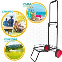 Carro Playa Plegable Aktive Beach 35x45x100 Cm -OUTSUNNY TIENDA efbf5f3d3c16757f4877f0fe85c2c7391387a5f5 08ae77a3a8784f8389a274cdbfa831dc