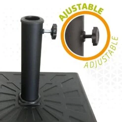 Soporte Cuadrado Poliresina Para Parasol 38-48 Aktive Garden -OUTSUNNY TIENDA f4207920189a8689b4255d74b712dd4e1de41f4b d44c4ed397eb482c8b0154de53306f05