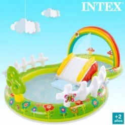Centro De Juegos Acuático Con Tobogán Jardín INTEX -OUTSUNNY TIENDA f4421b464e425fbc59770c14b37de162c3841315 0e0fa4447df04e12b29c60f4b54f9066